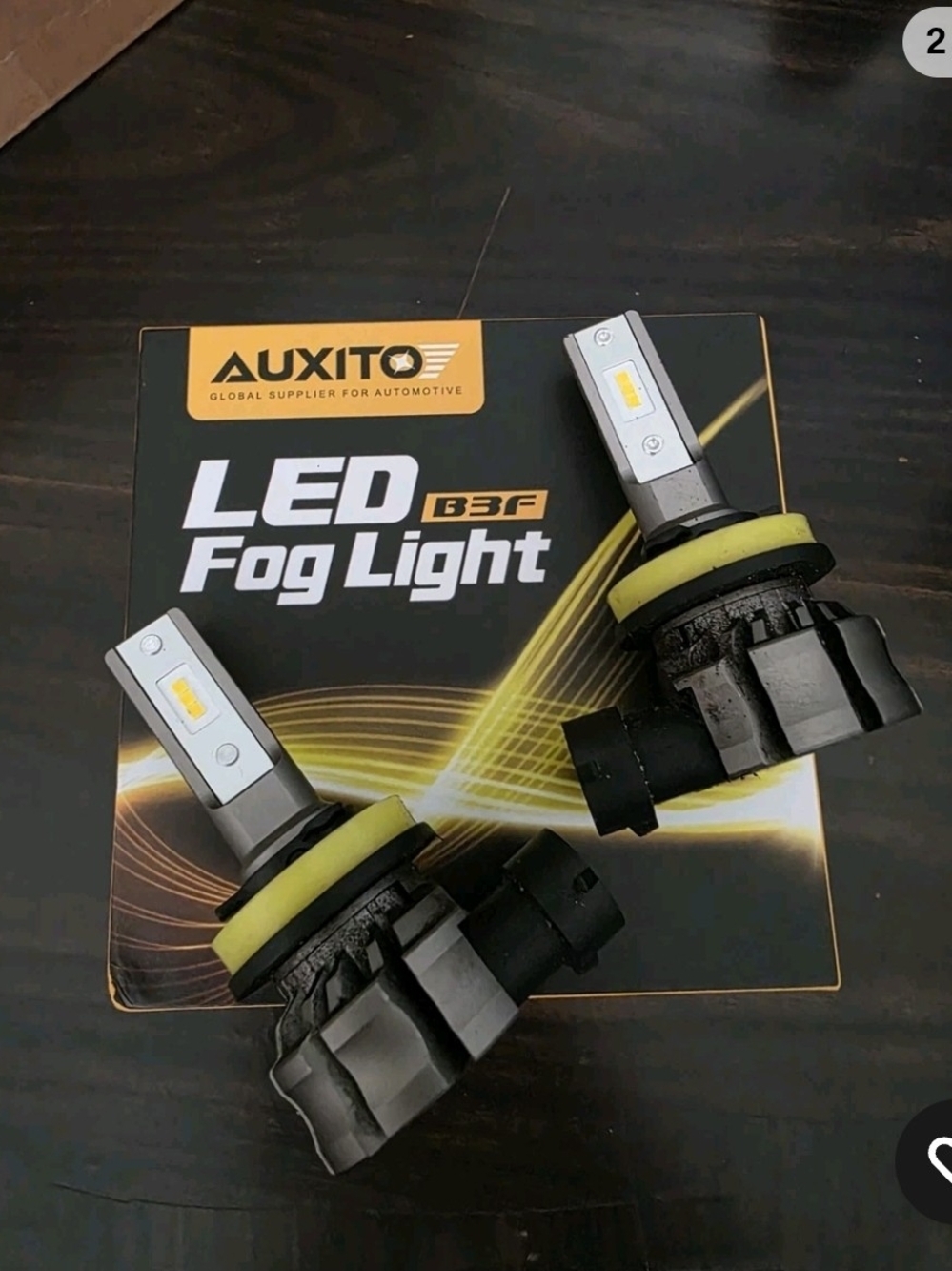 H11 Yellow LED Fog Lights (3000K) – AUXITO
